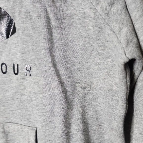 Under Armour Heather Gray Pullover - Picture 3 of 5